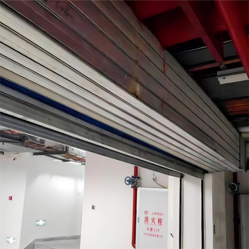 防火卷簾門(mén)能替代防火墻嗎(圖1) 鋼制防火卷簾門(mén).jpg