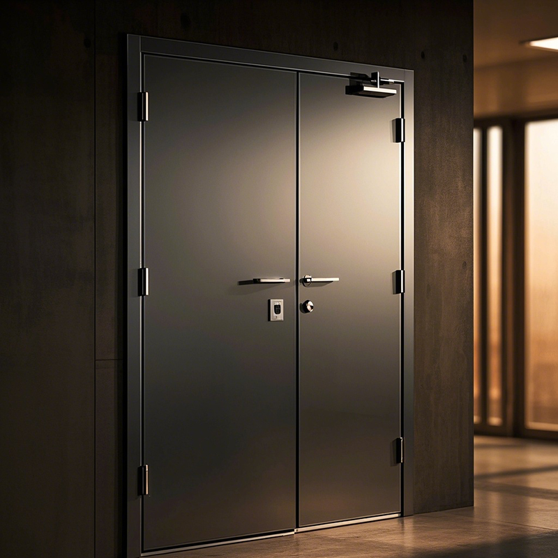 甲級防火門材質(zhì)必須是鋼制嗎(圖1) 展示乙級防火門.jpg